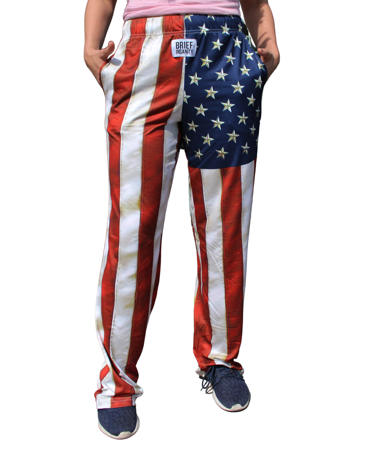 United States America Flag Women's Pajama Lounge Pants Casual