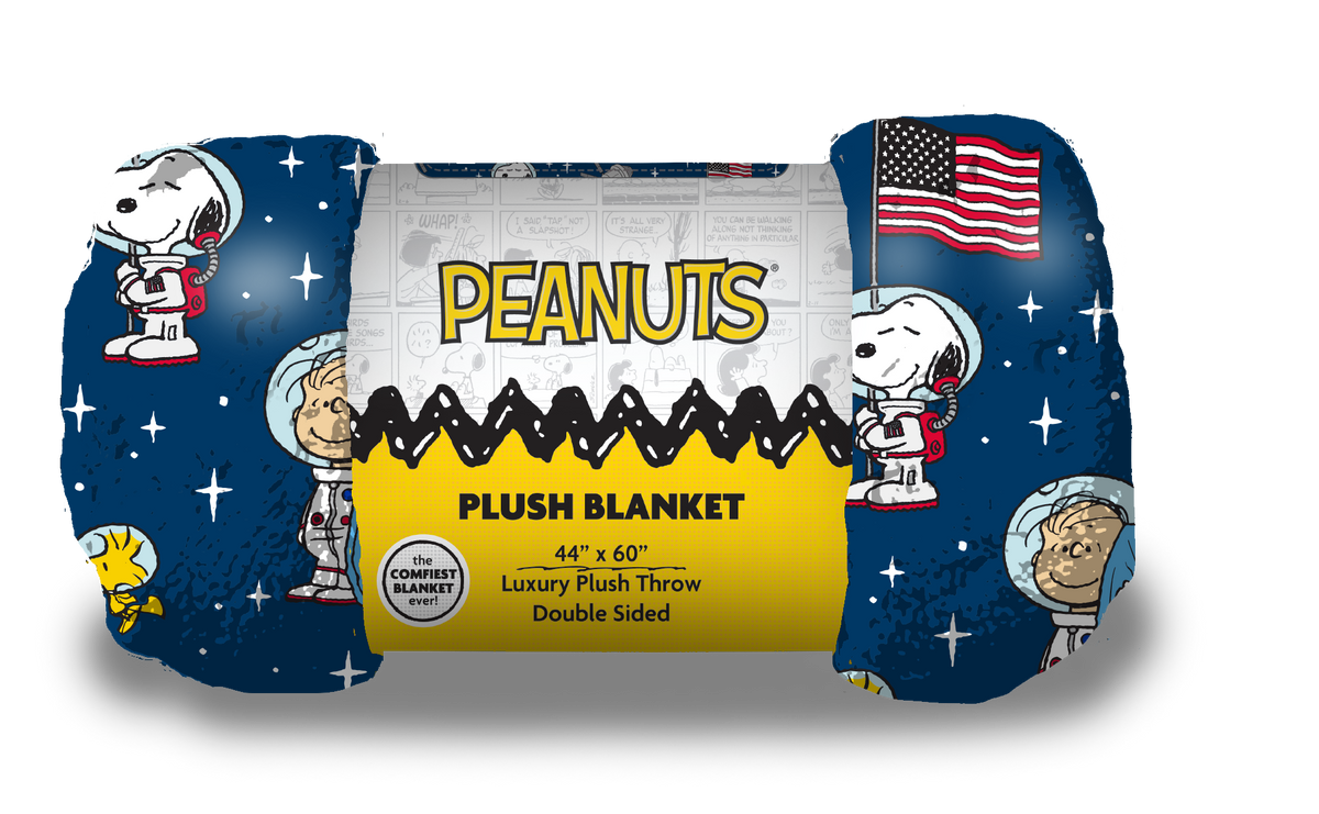 Snoopy Space Throw Blanket Brief Insanity Brief Insanity 9231