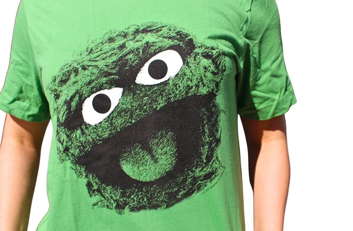 Brief Insanity Sesame Street Short Sleeve Cookie Monster T-Shirt Large