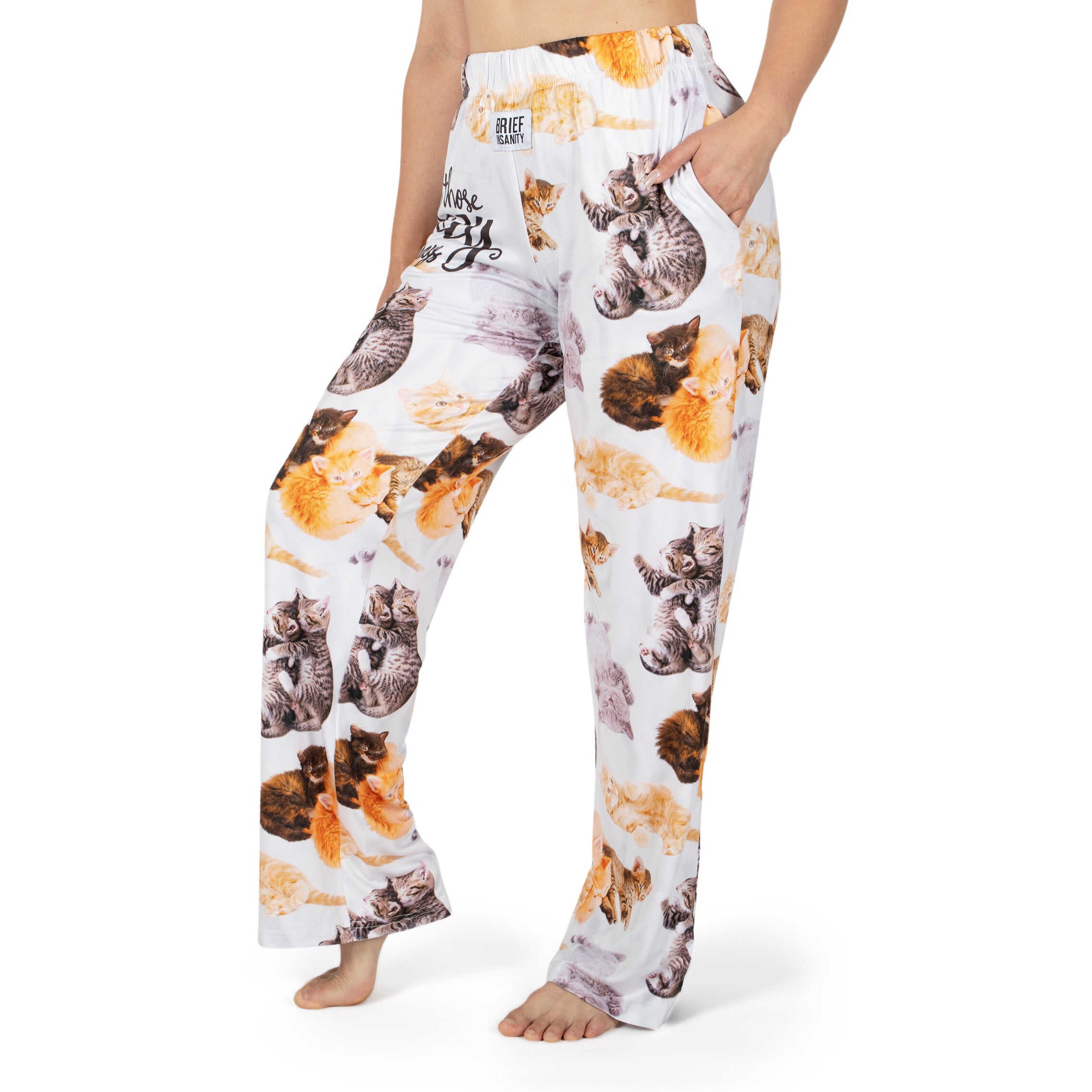 Those Lazy Days Cat Themed Lounge Pants