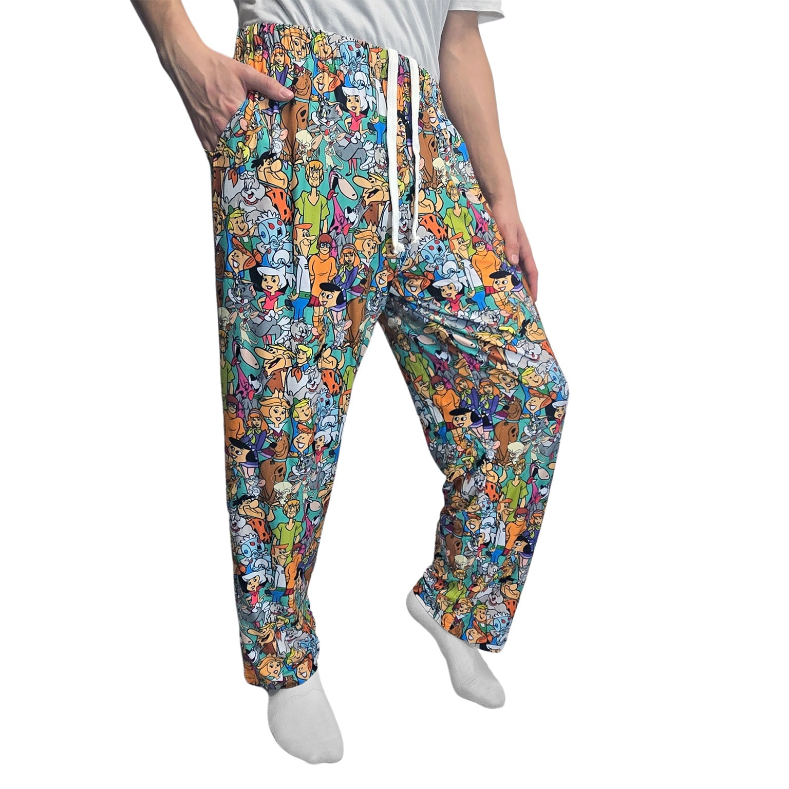 Saturday Morning Cartoons Pajama Pants