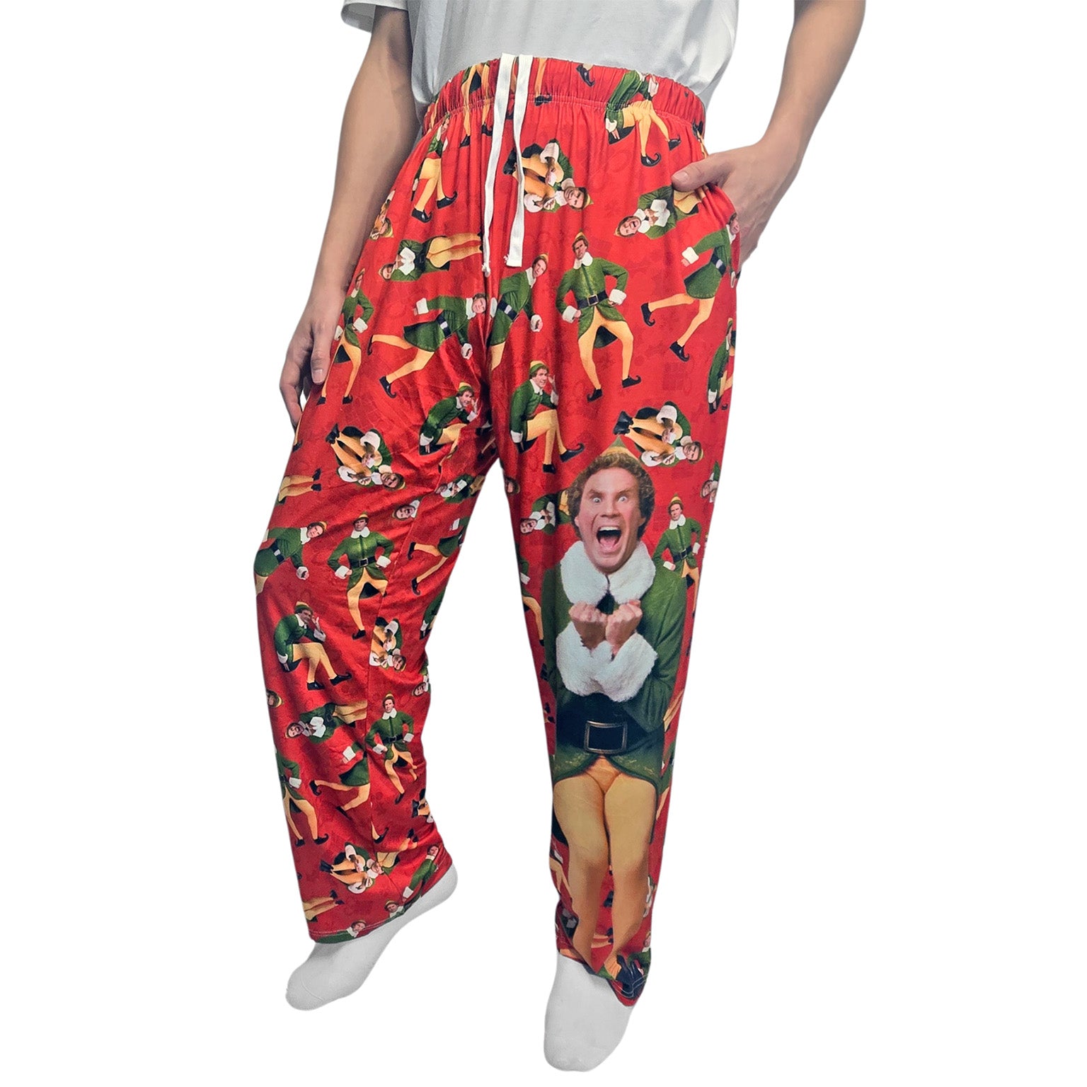 Elf Pajama Pants | Santa's Coming