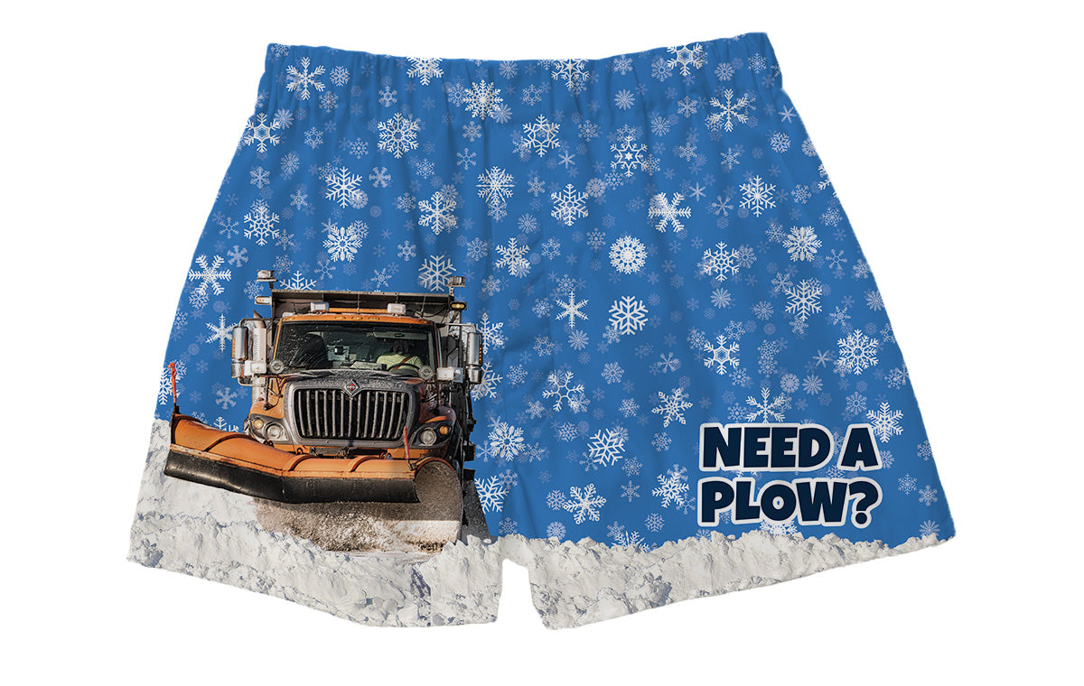 BRIEF INSANITY Snowplow Boxer Shorts