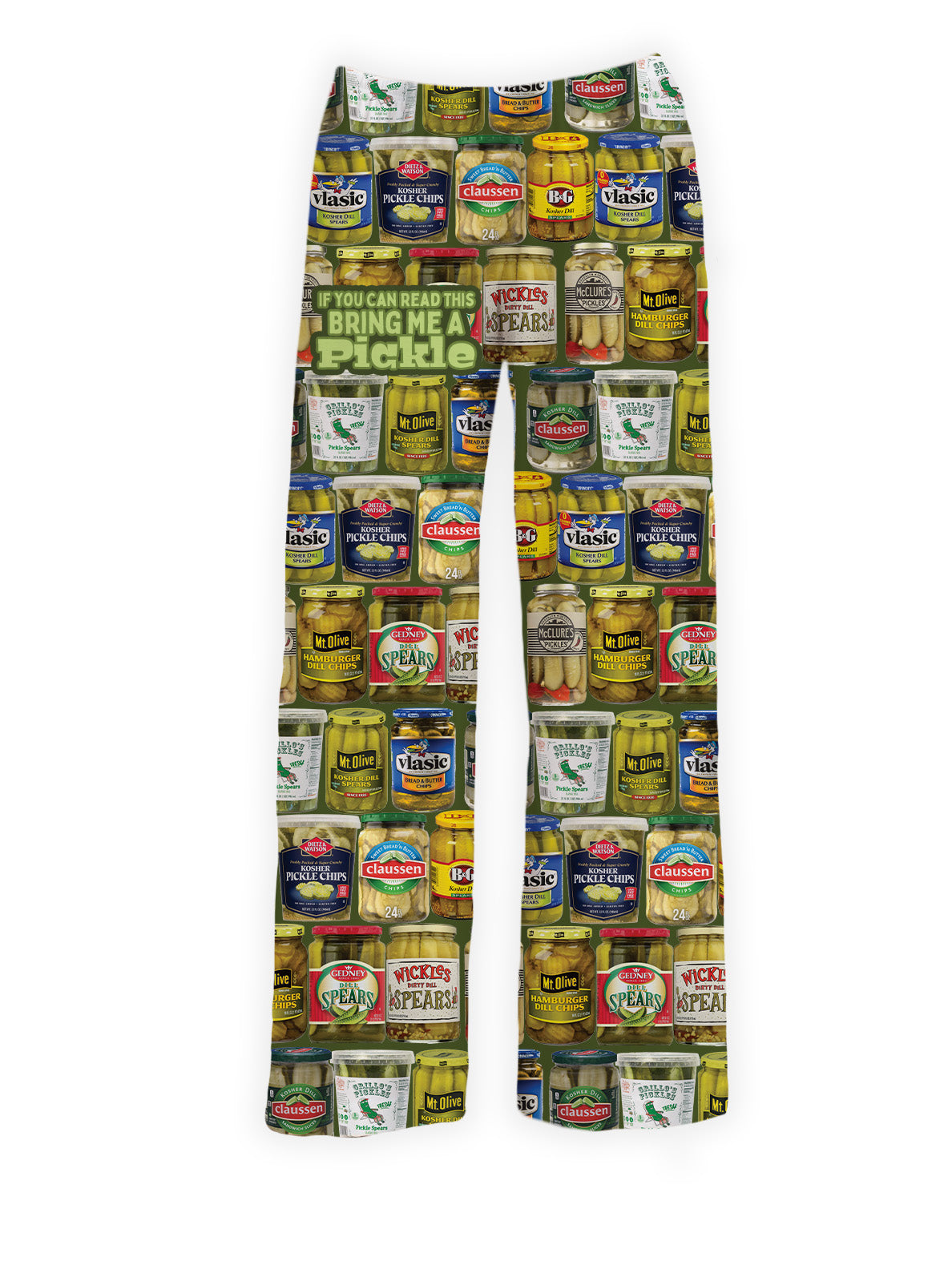 BRIEF INSANITY's Pickle Pajama Lounge Pants