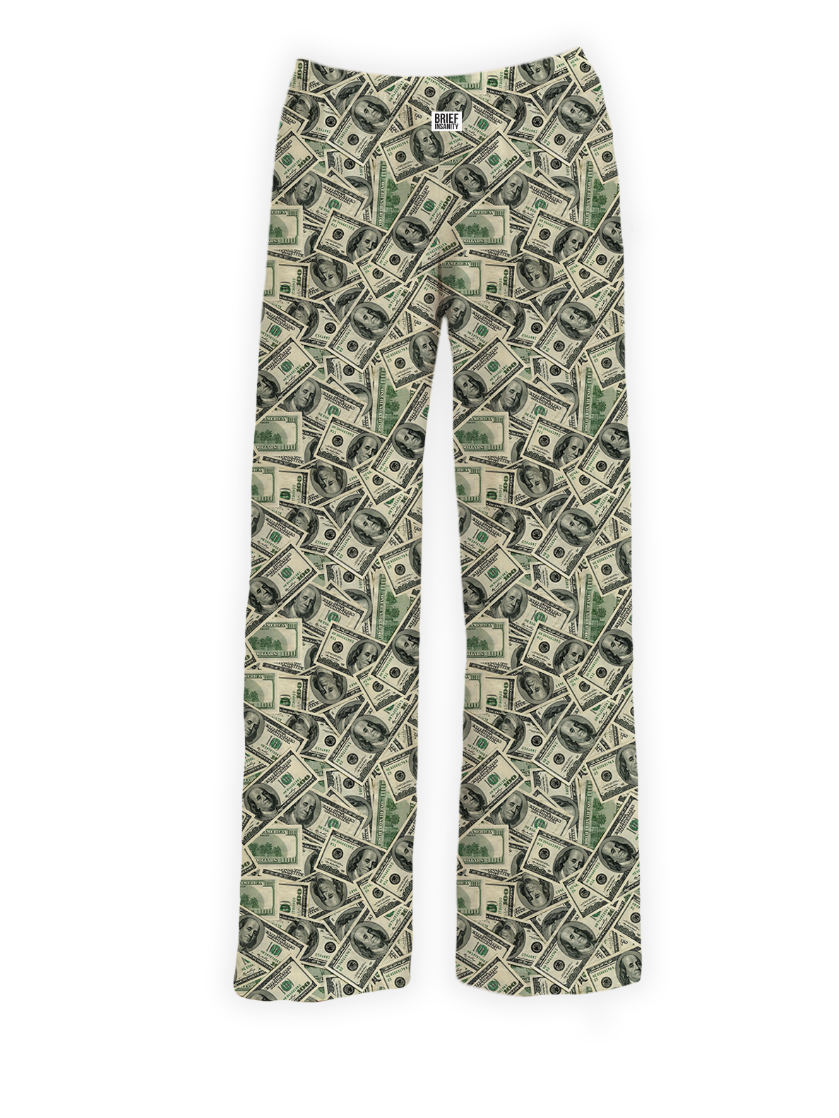 BRIEF INSANITY's Money Pajama Lounge Pants