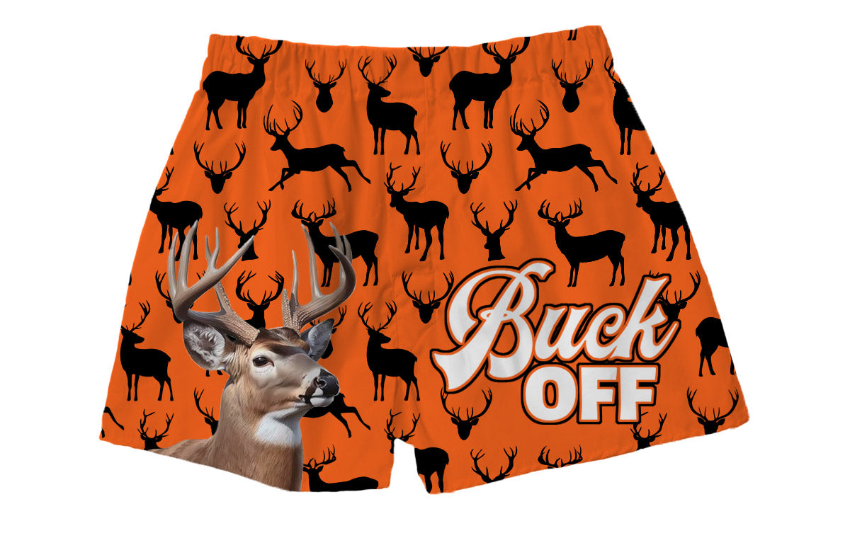 BRIEF INSANITY Buck Off Boxer Shorts