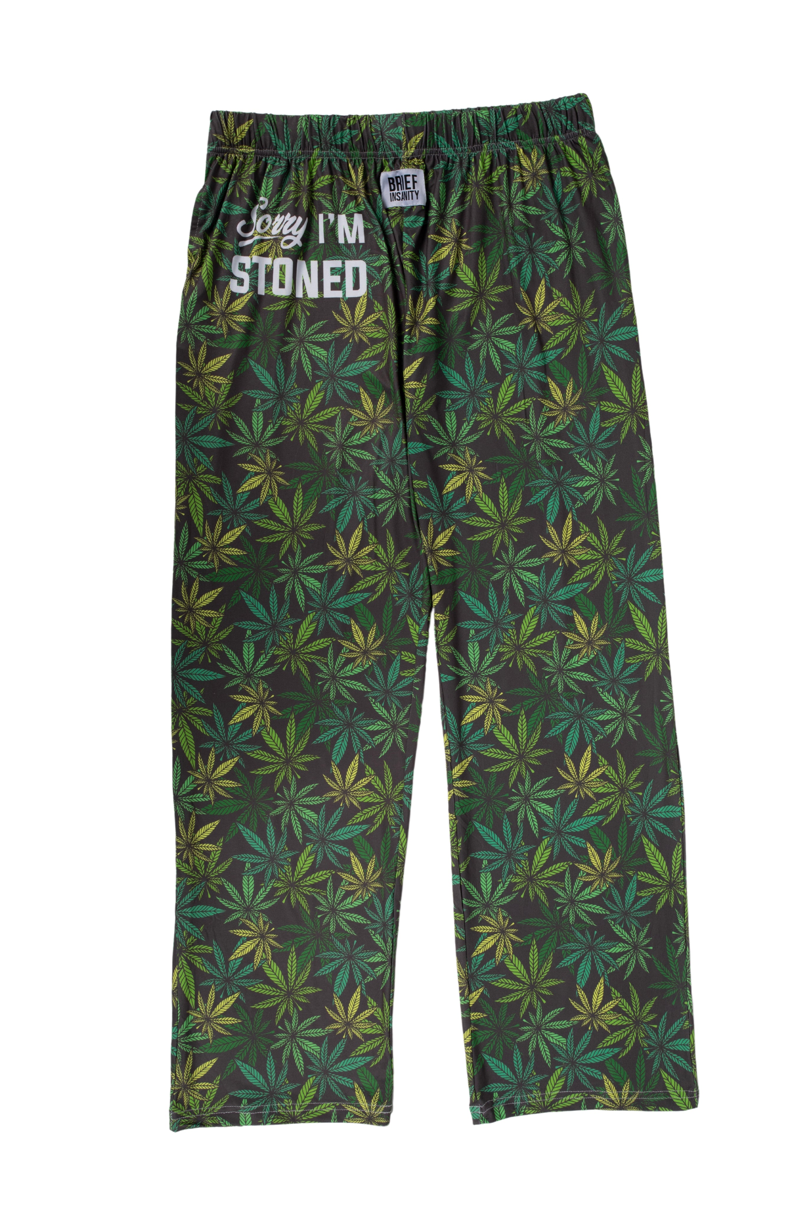 Sorry I'm Stoned Marijuana Lounge Pants