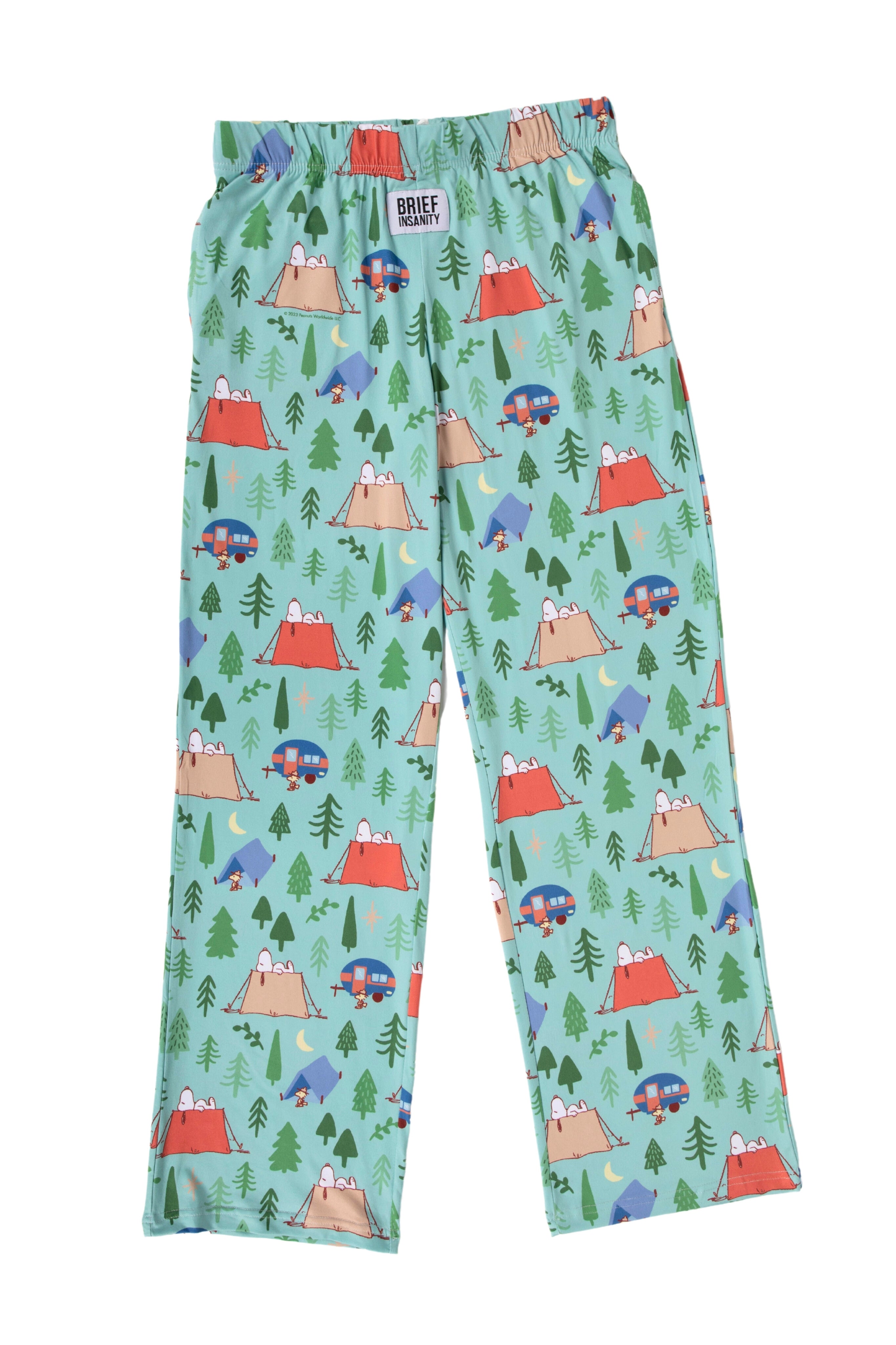 Snoopy Camping Pattern Lounge Pants