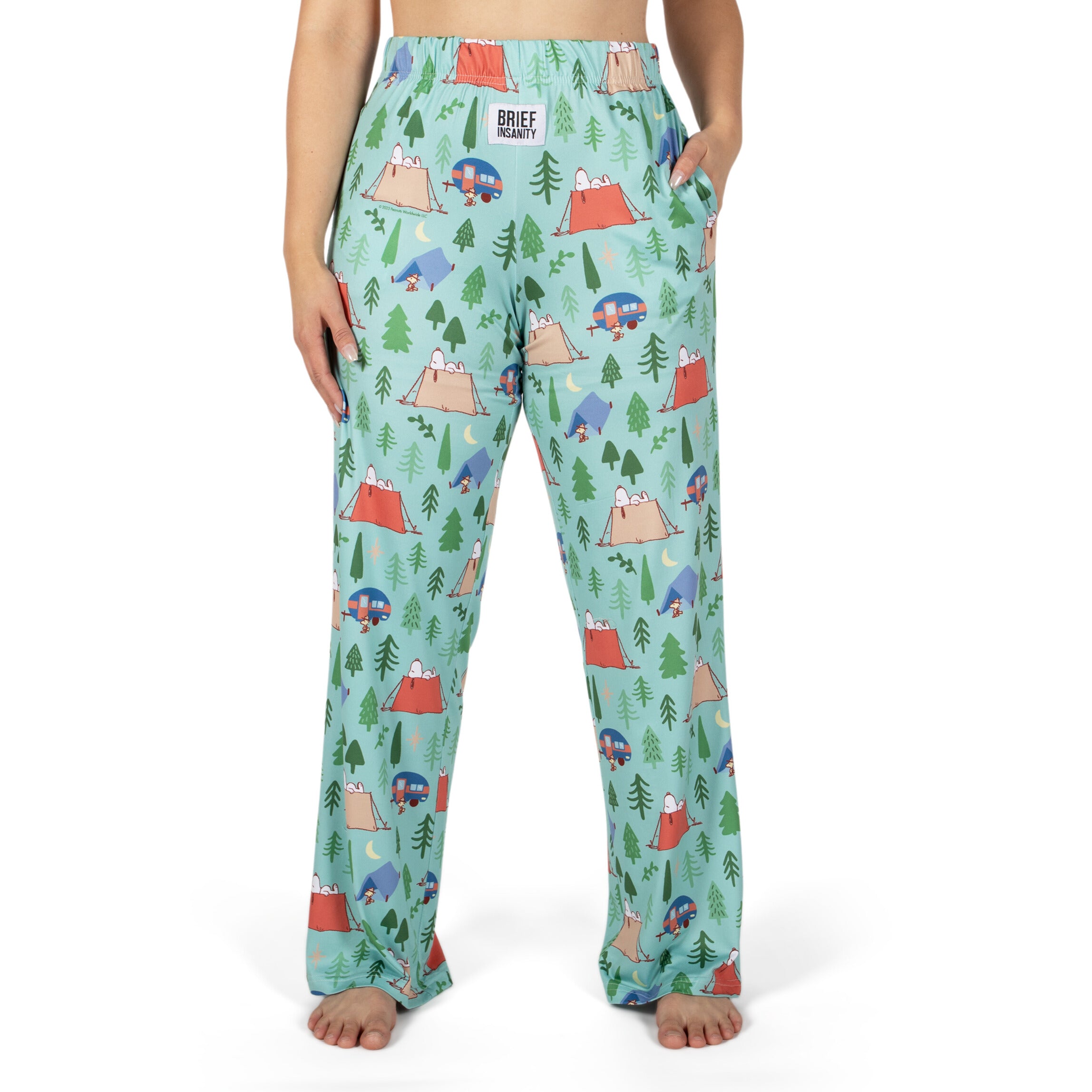 Snoopy Camping Pattern Lounge Pants