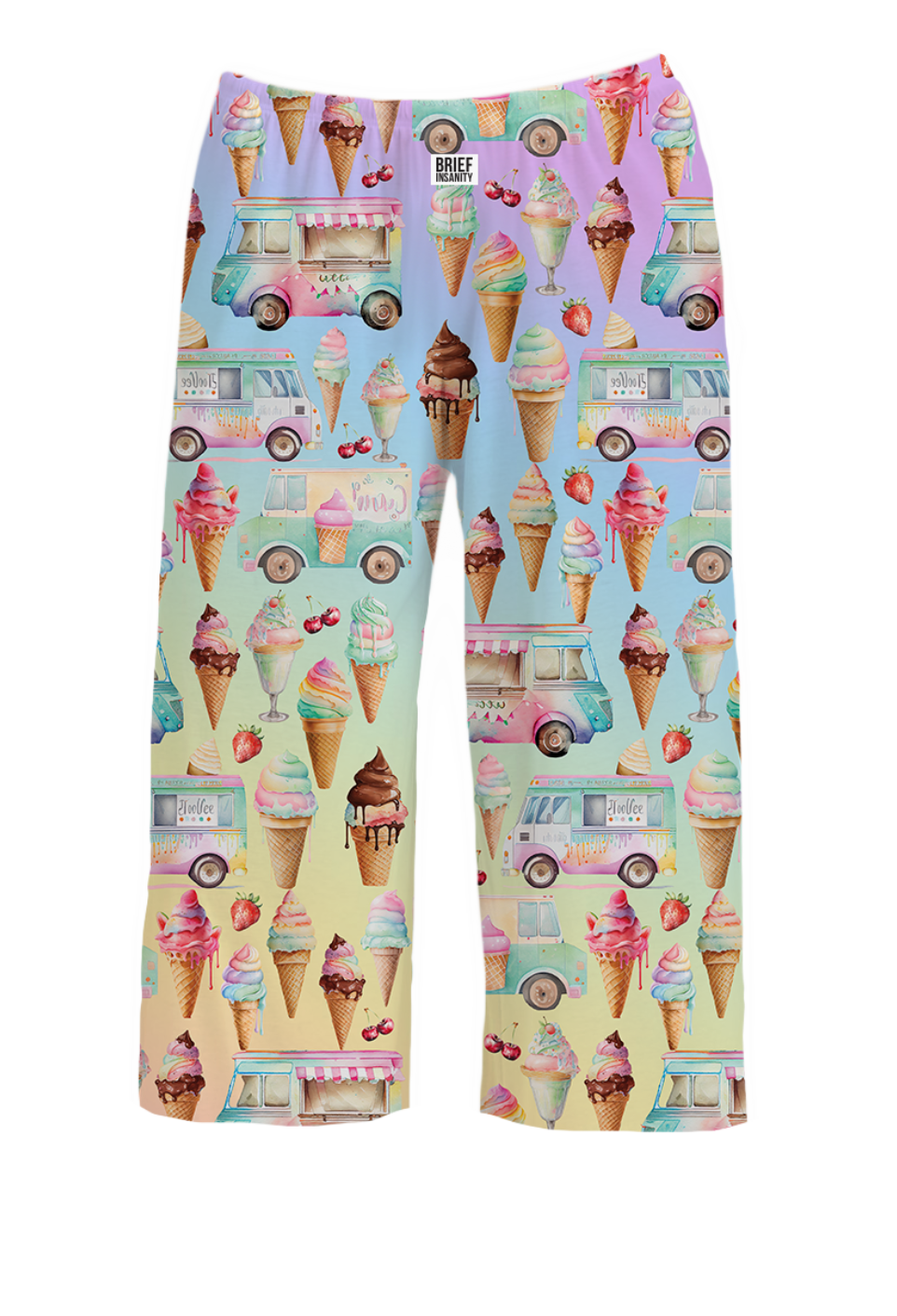 BRIEF INSANITY Ice Cream Kids Lounge Pants