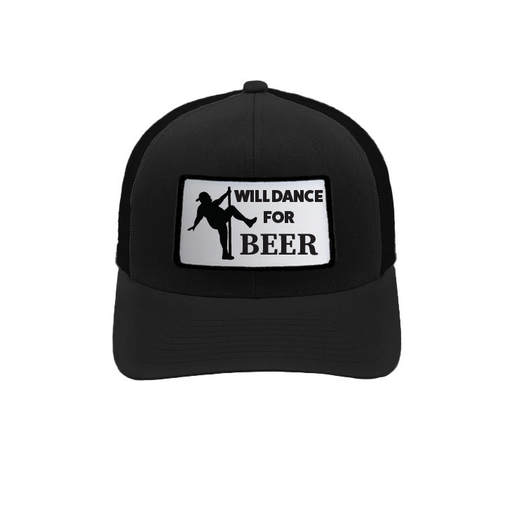 BRIEF INSANITY Will Dance For Beer | Men's Structured Trucker Hat