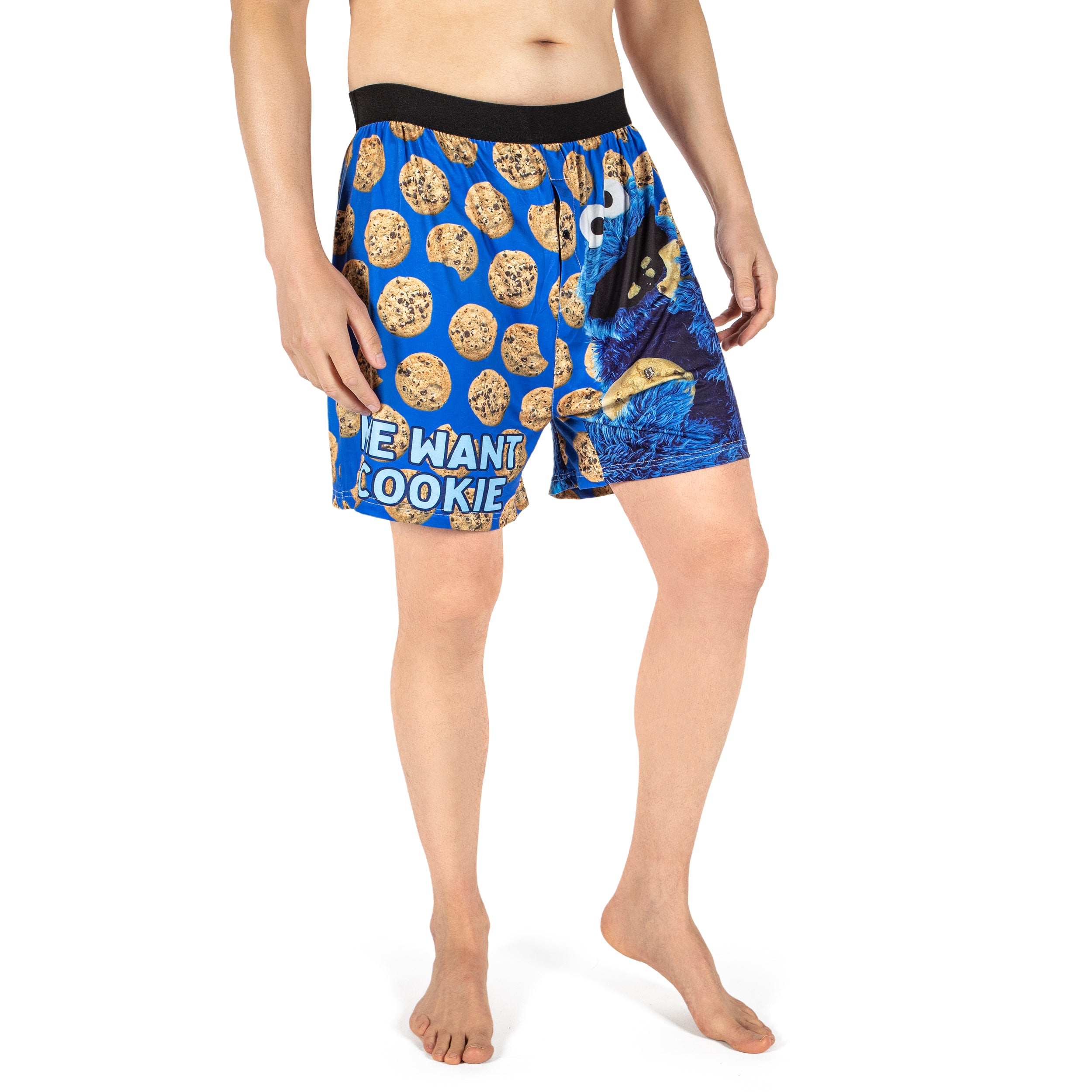 Sesame Street Cookie Monster Boxer Shorts