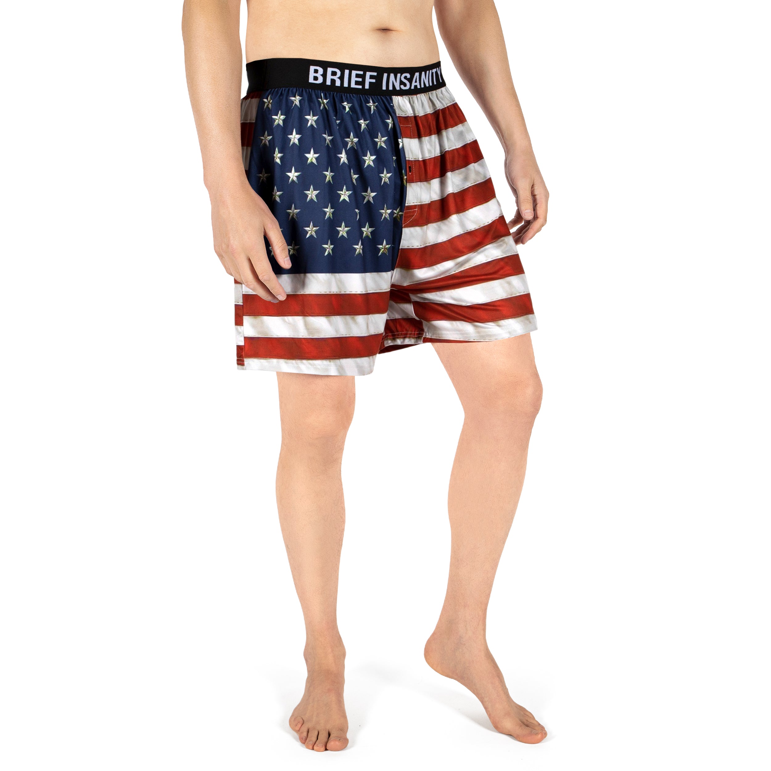 American Flag Boxer Shorts