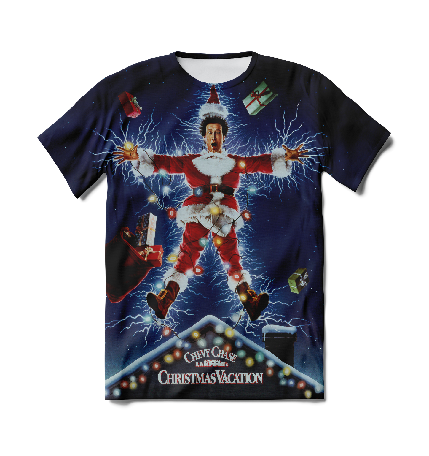 Electrifying Christmas Sleep Shirt