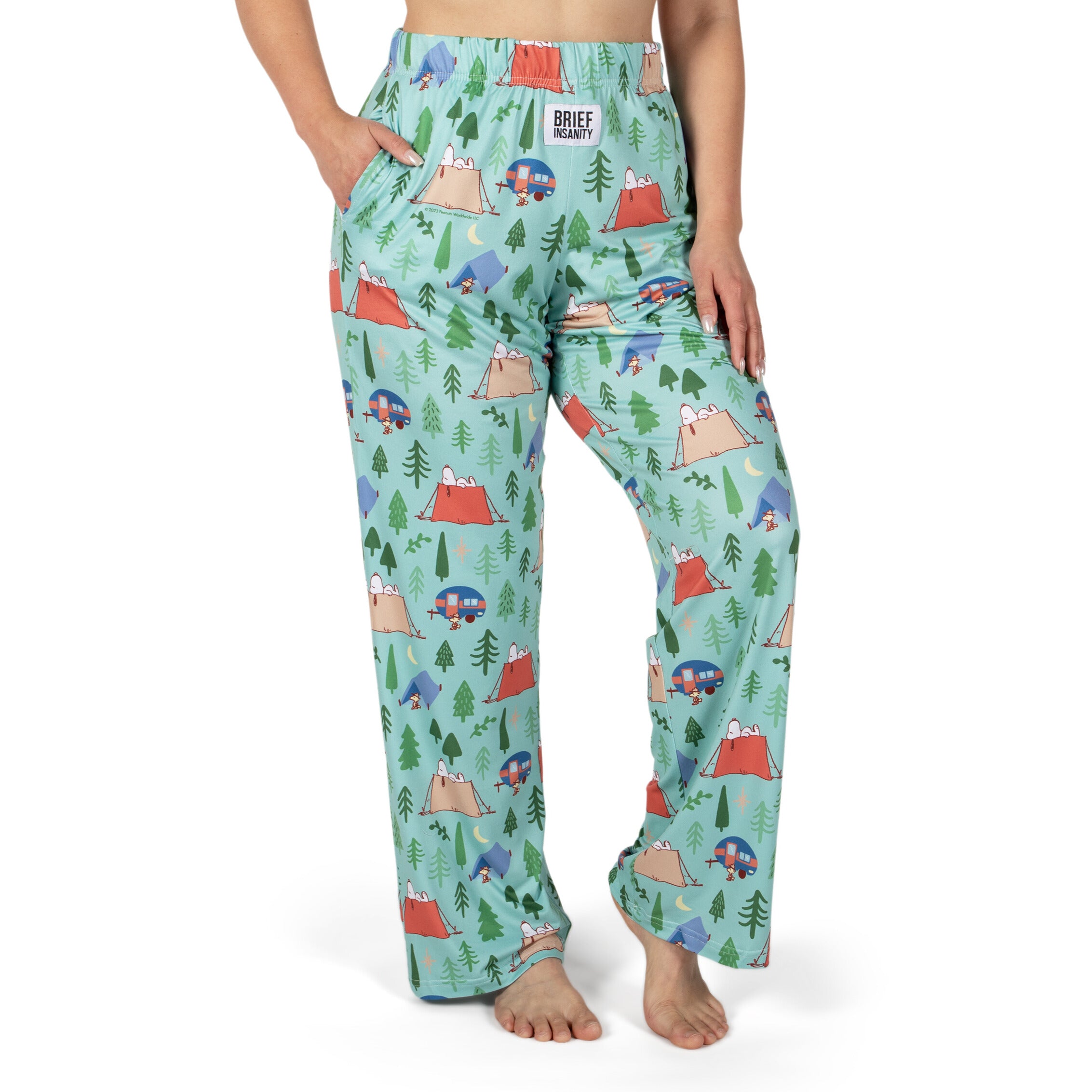 Snoopy Camping Pattern Lounge Pants