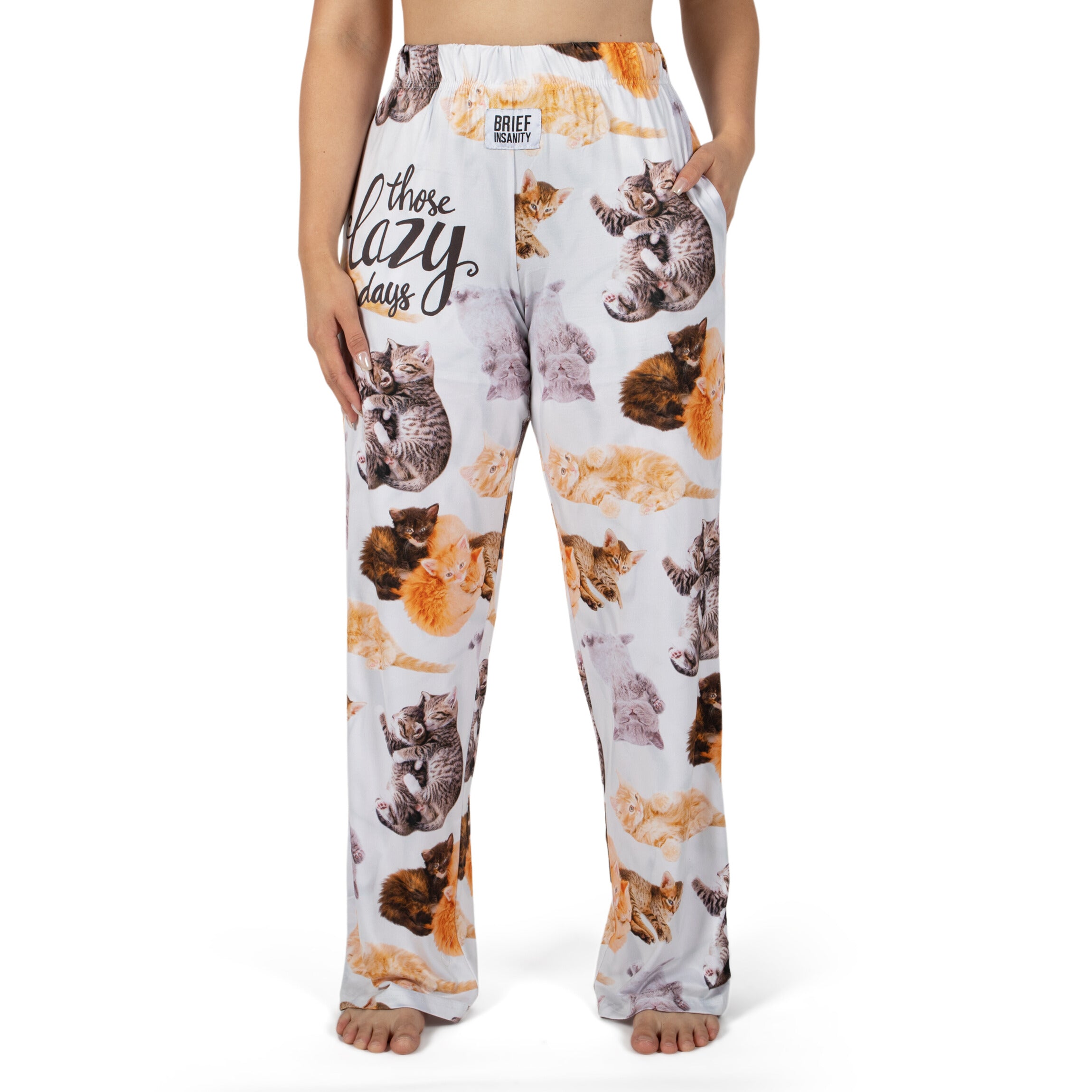 Those Lazy Days Cat Themed Lounge Pants