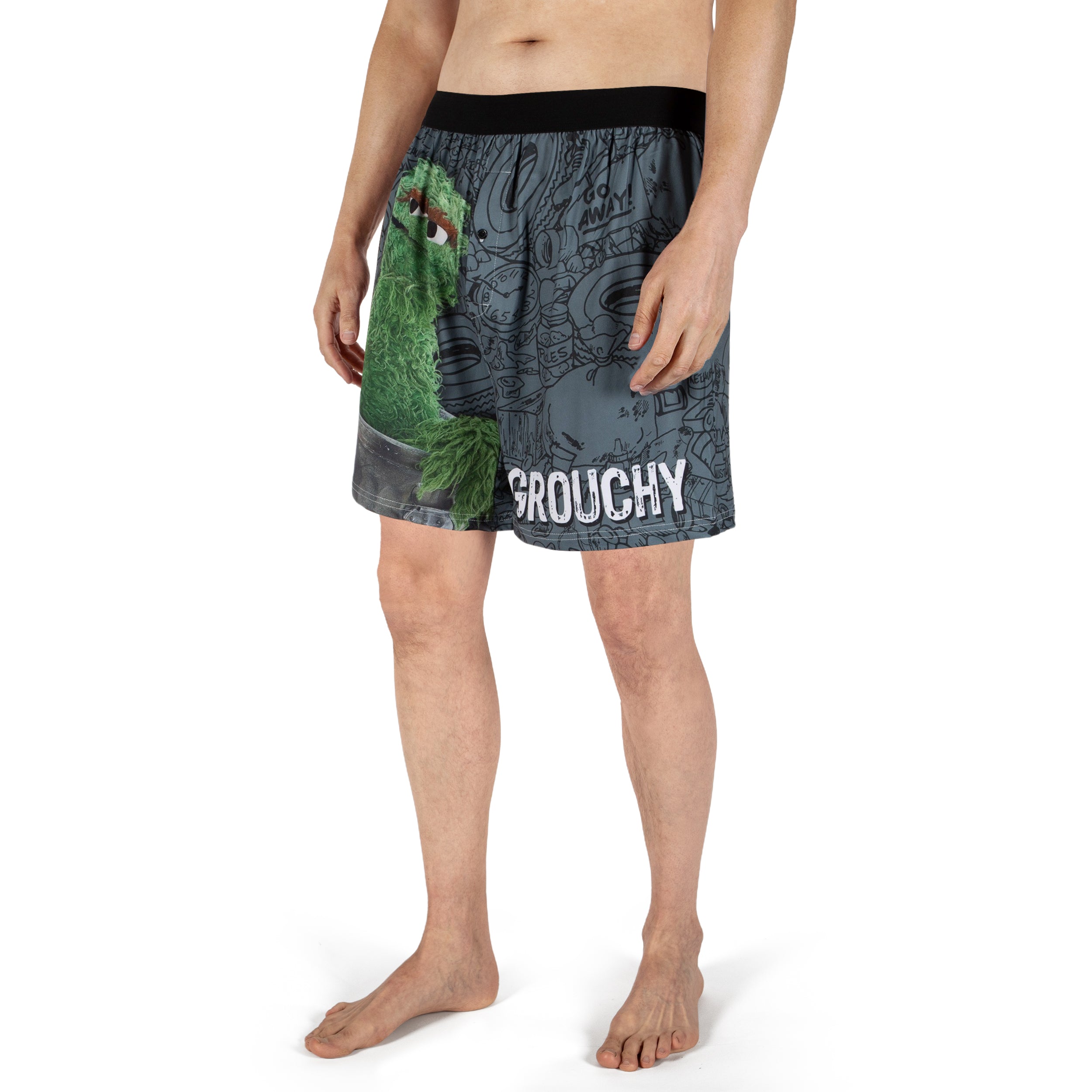 Sesame Street Grouchy Boxer Shorts