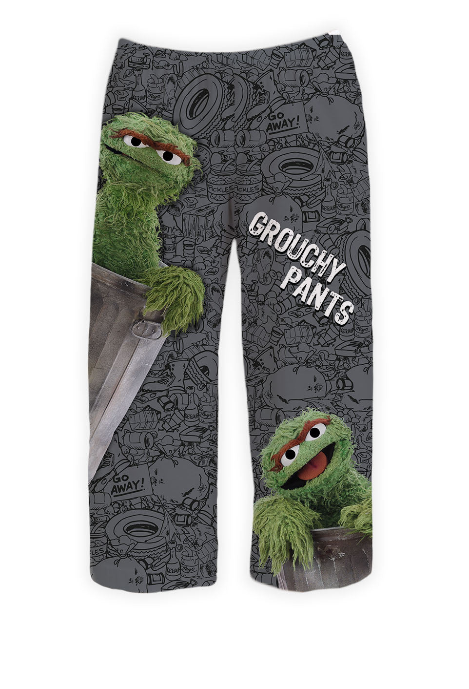 Briefly Kids | Sesame Street Oscar The Grouch Pajama Pants Kids | Brief ...