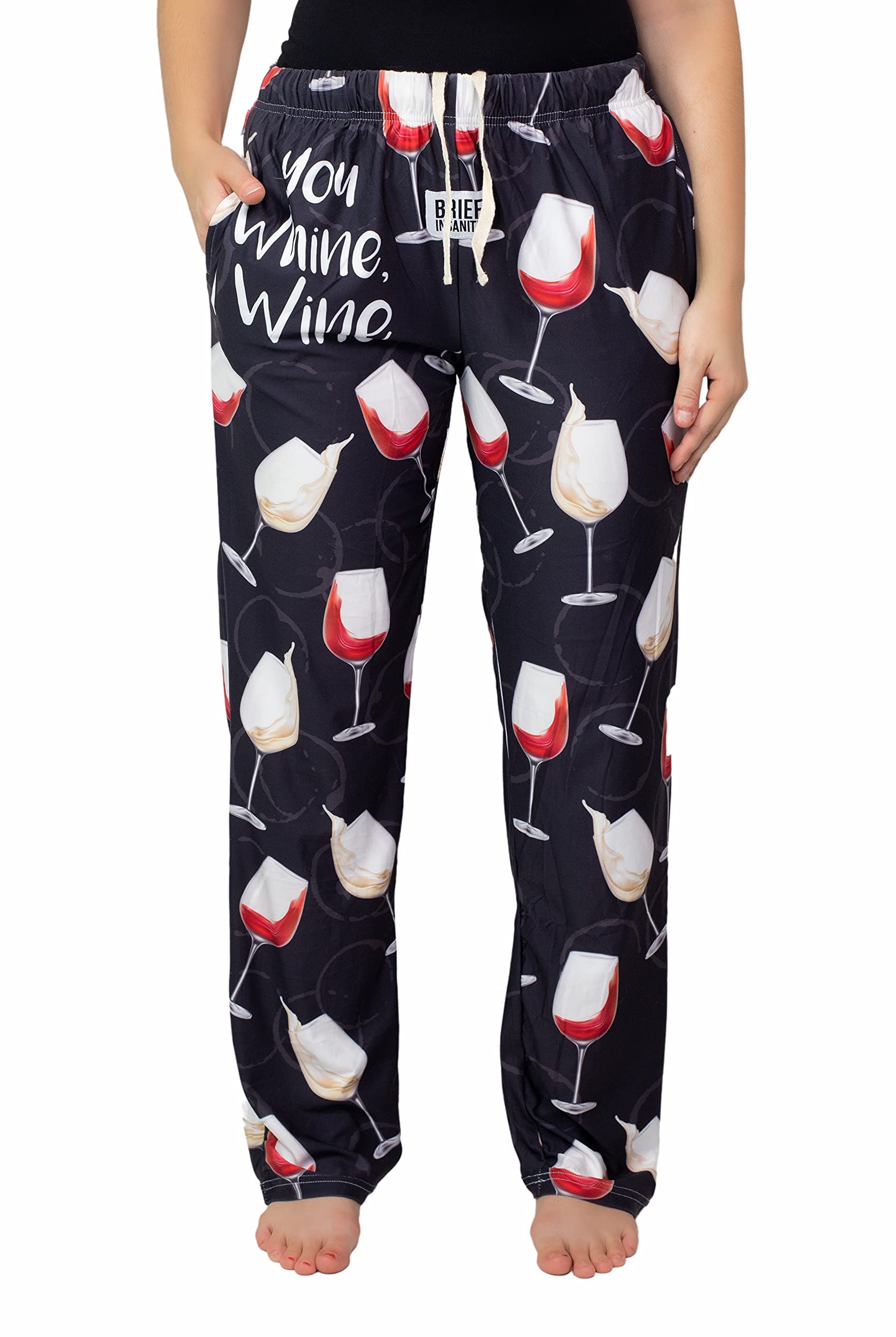 BRIEF INSANITY Lounge Pajamas Pants for Men and Women