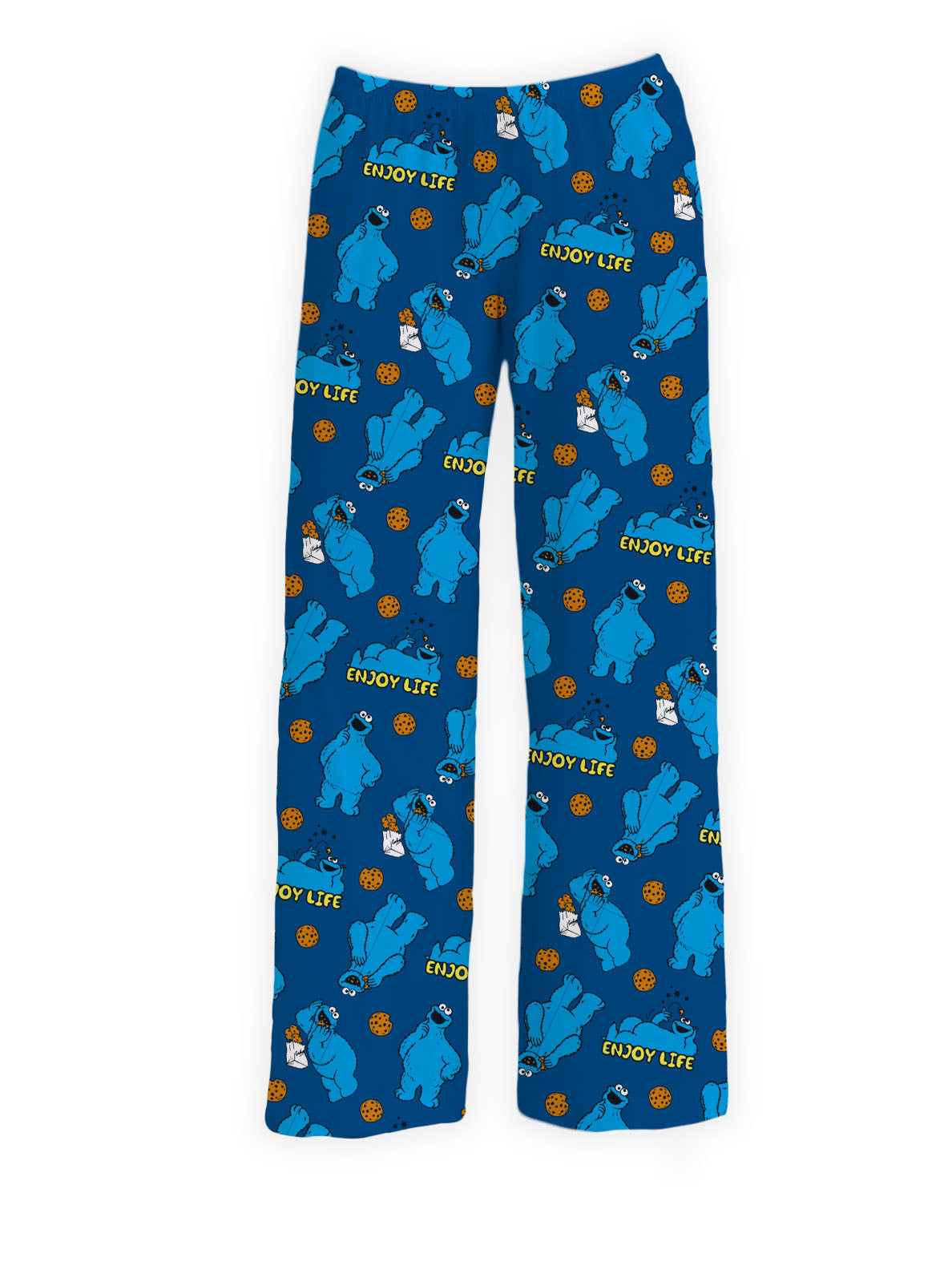 Cookie Monster Enjoy Life Pajama Lounge Pants | Brief Insanity