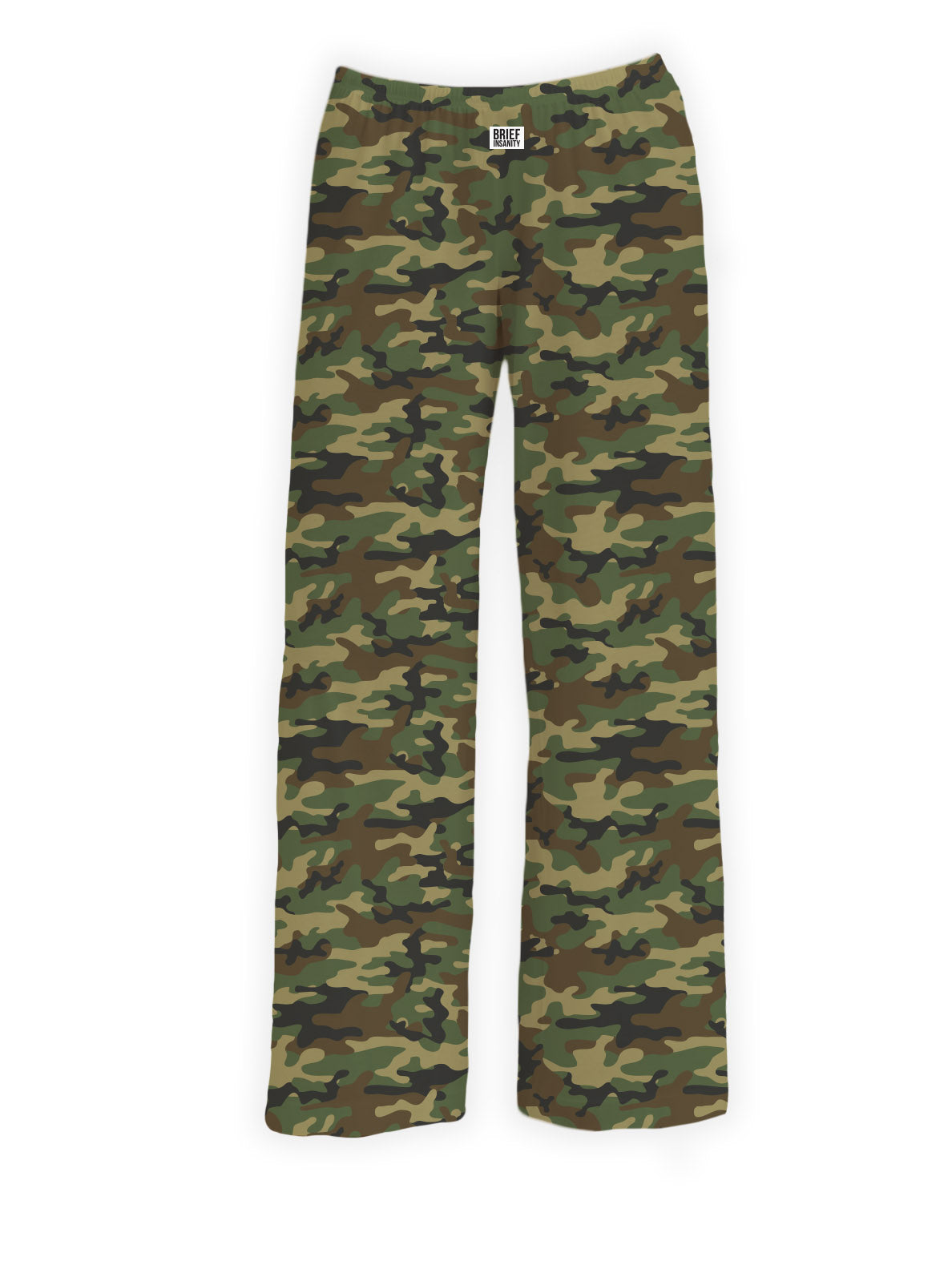 Camo Pajama Lounge Pants | BRIEF INSANITY | Brief Insanity