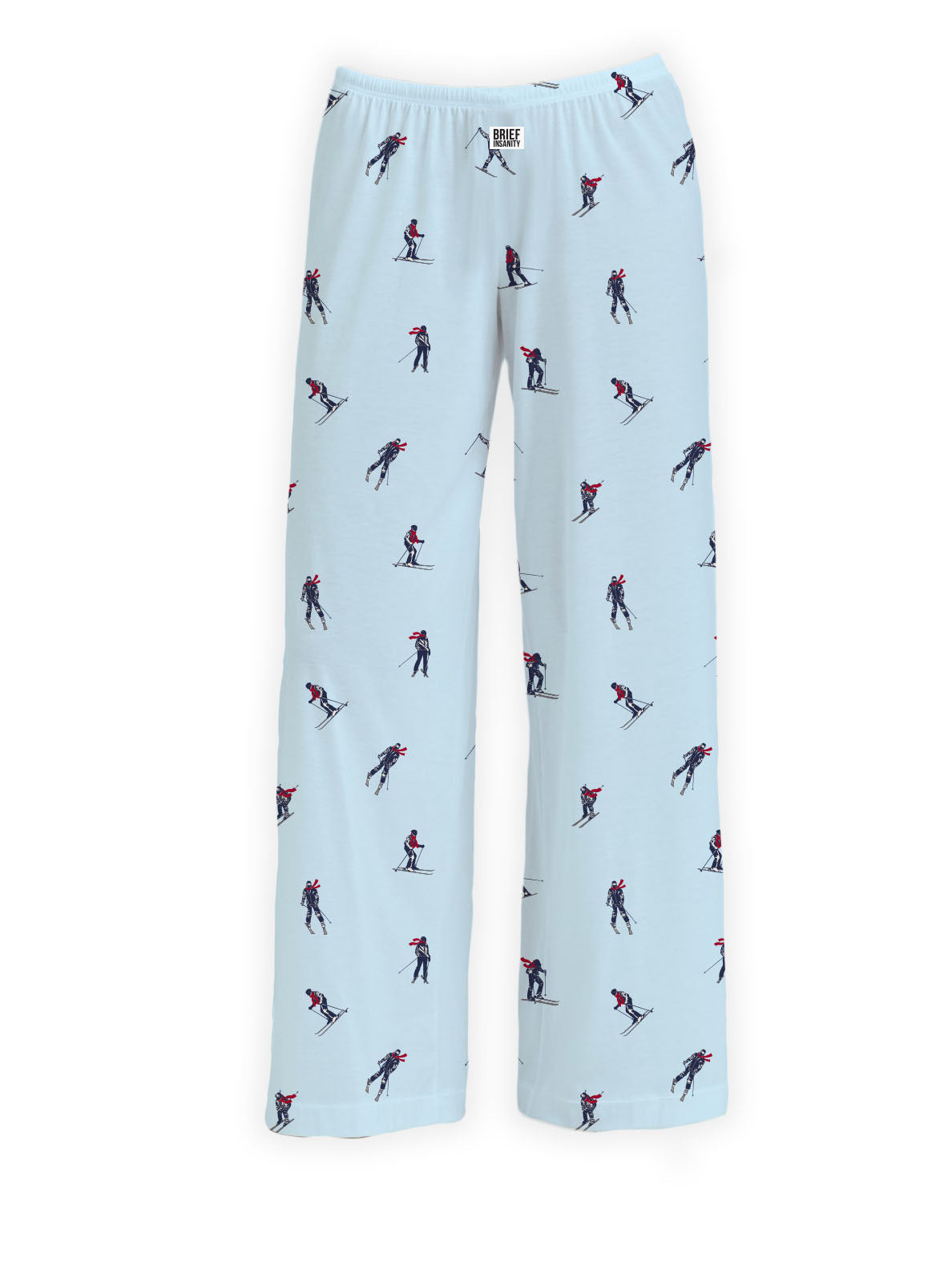 Ski Pattern Pajama Lounge Pants | Brief Insanity | Brief Insanity