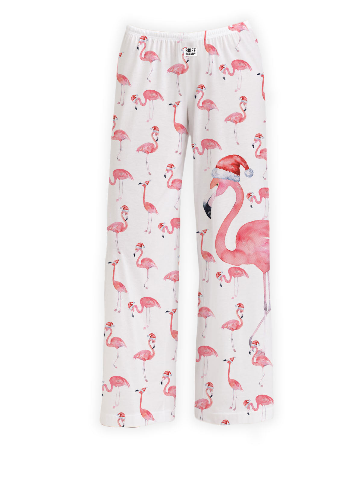 PJ Salvage Pajama Lounge Pants Flamingo Christmas Joggers Waffle