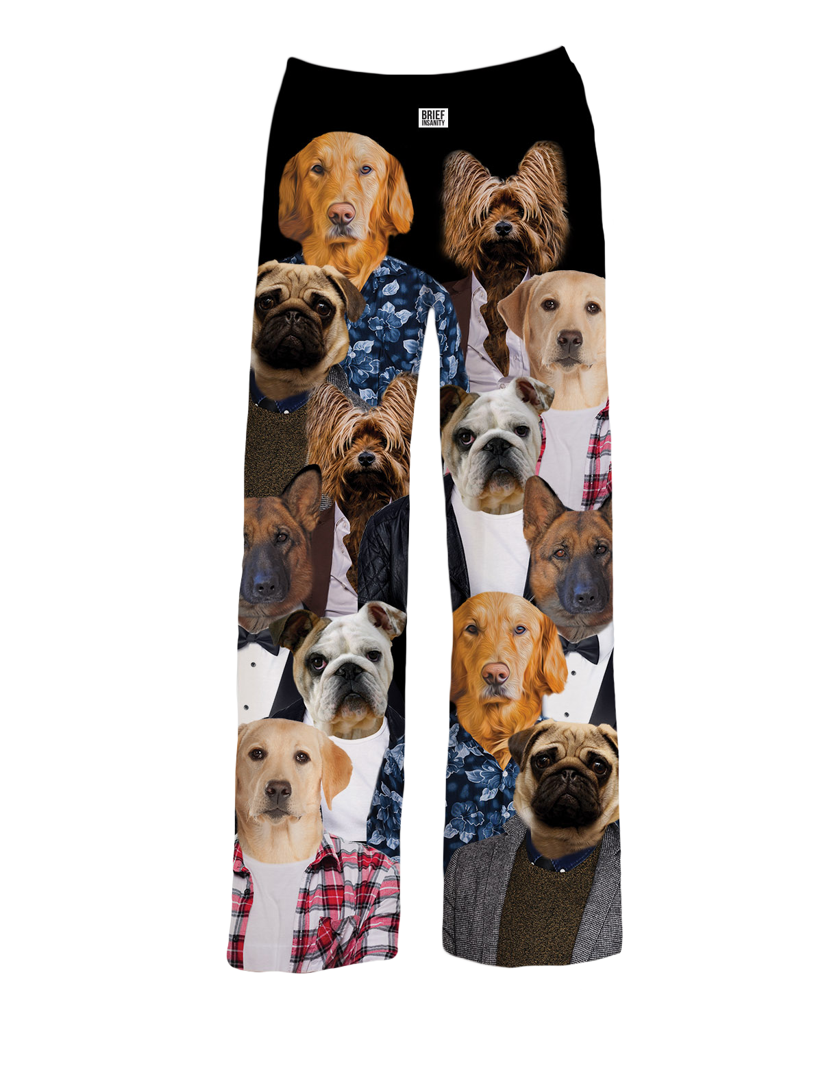 BRIEF INSANITY Doggy Dress-Up Lounge Pants