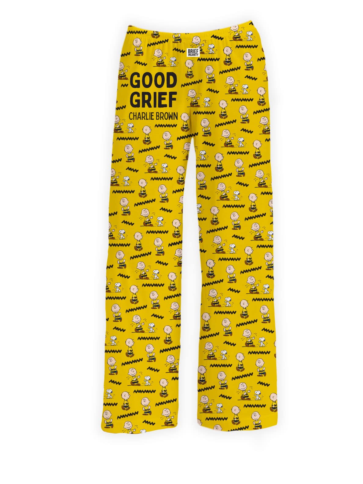 PEANUTS SNOOPY CHARLIE BROWN GOOD GRIEF MEN'S SMALL PAJAMA PANTS, SUPER  SOFT!