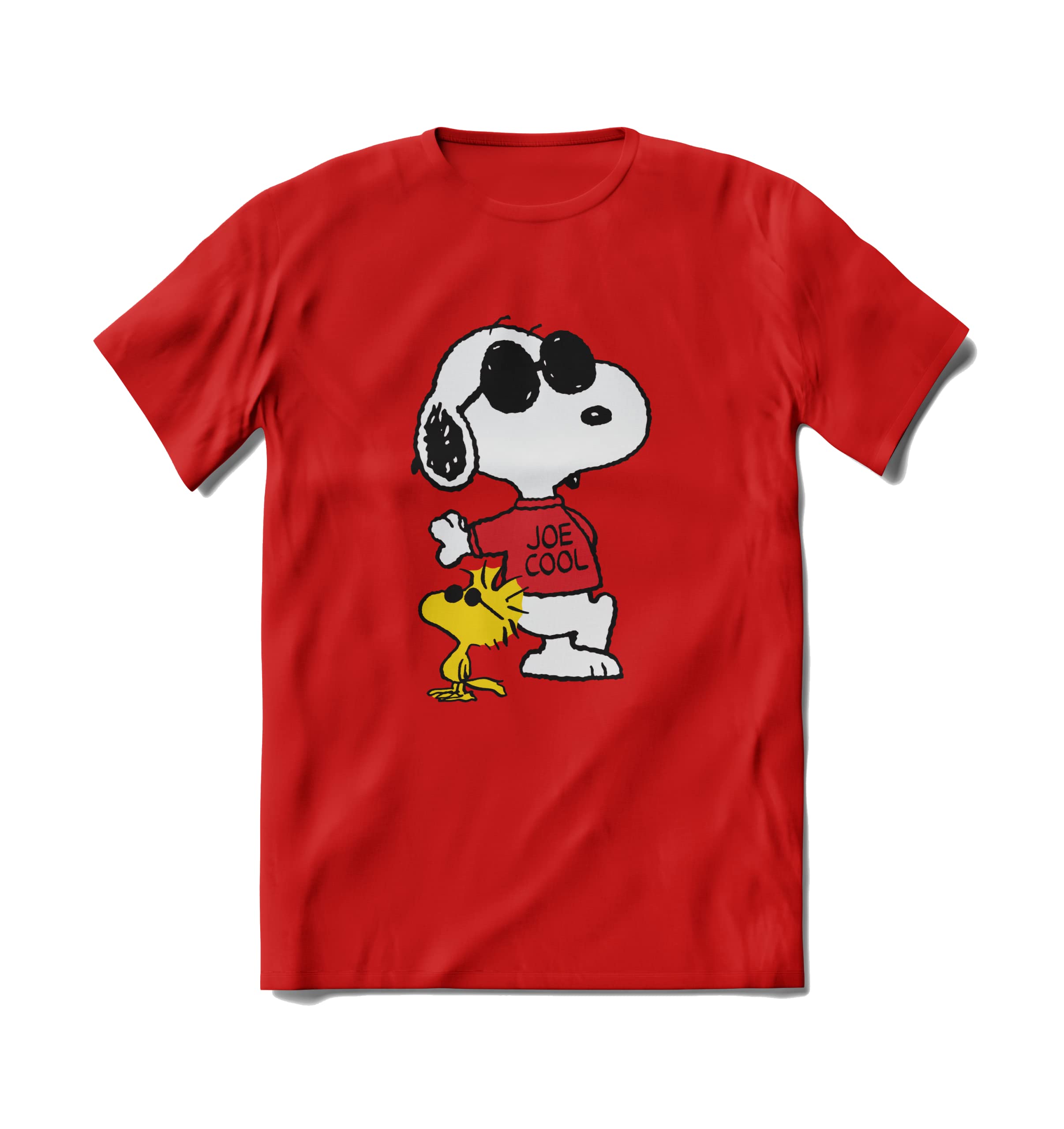 Peanuts Snoopy Short T-Shirt Joe Insanity Sleeve Cool Brief 