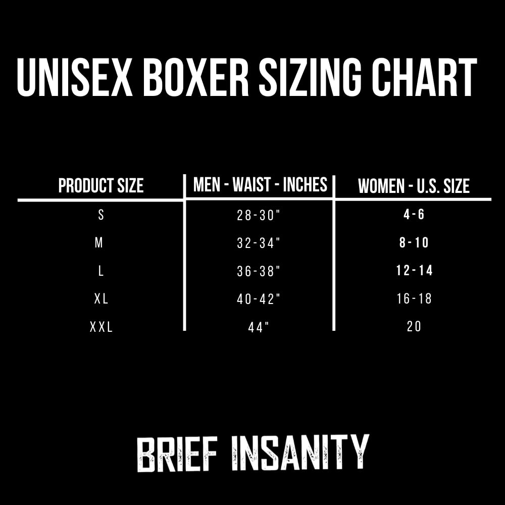 BRIEF INSANITY Boxer Briefs for Men and Women | India | Ubuy